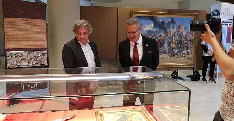 İstanbul’un Fethi’nin 569. Yıl Dönümünde “FETİH İSTANBUL SERGİSİ” Atatürk Kültür Merkezi’nde açıldı