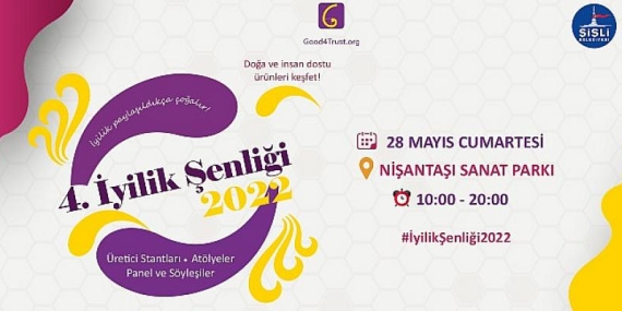 İyilik Şenliği dördüncü kez Nişantaşı Sanat Parkı’nda!