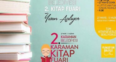 Karaman Kitap Fuarı Yarın Açılıyor