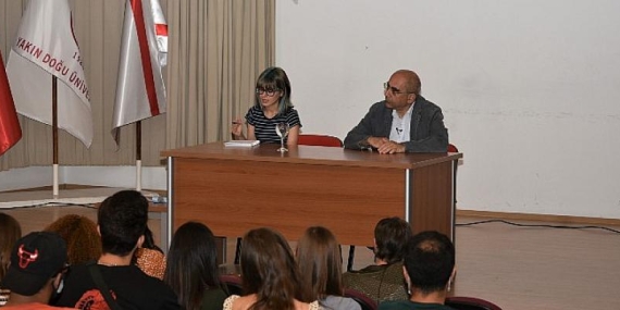 Ünlü Yönetmen Derviş Zaim, Yakın Doğu Üniversitesi İletişim Fakültesi öğrencileri ile buluştu