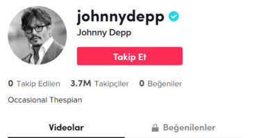 Johnny Depp, TikTok Hesabı Açtı: Daha Tek Video Paylaşmadan Milyonlarca Takipçiye Yaklaştı!
