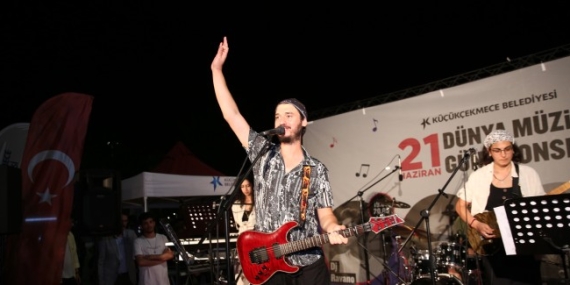 Dünya Müzik Günü’nde Küçükçekmece’de Müzik Hiç Susmadı