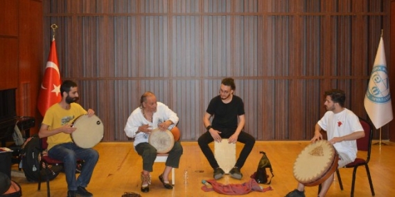 EÜ Devlet Türk Musikisi Konservatuvarından “Perküsyon Workshop”