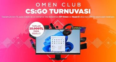 HP OMEN Club’dan bol ödüllü CS:GO turnuvası