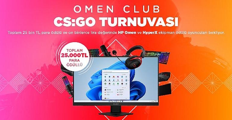 HP OMEN Club’dan bol ödüllü CS:GO turnuvası