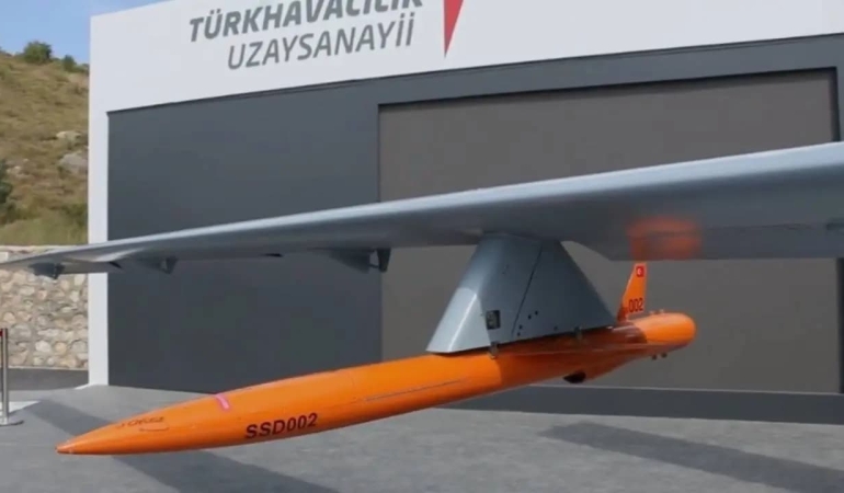 Türkiye’nin ilk süpersonik İHA’sı tatbikatta ortaya çıktı!
