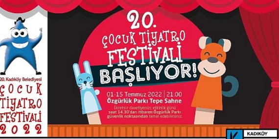 Kadıköy Çocuk Tiyatro Festivali Başlıyor