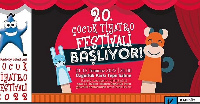 Kadıköy Çocuk Tiyatro Festivali Başlıyor