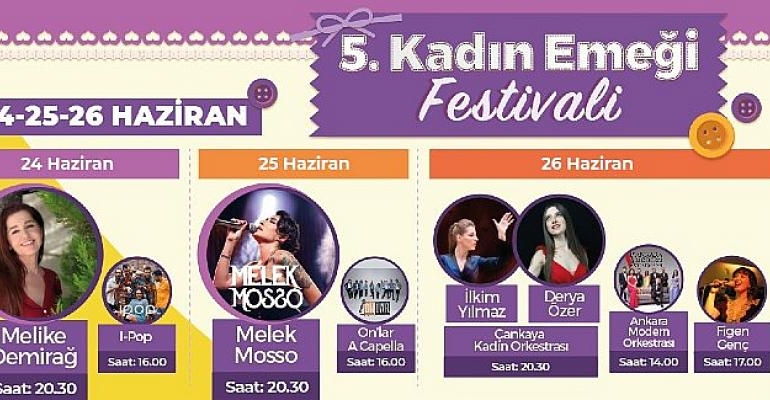 Kadın Emeği Festivali 5. Kez Çankaya’da