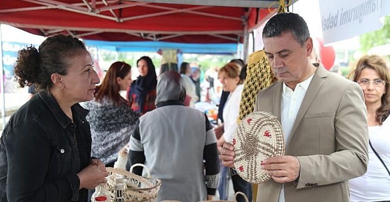 Kadınların Ellerinden Çıkan Ürünler Gölbaşı’nda Sergilendi
