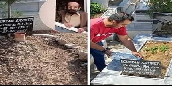 MedCezir Deniz’in Çağrısıyla Uğurtan Sayıner’in Mezarı Yenilendi