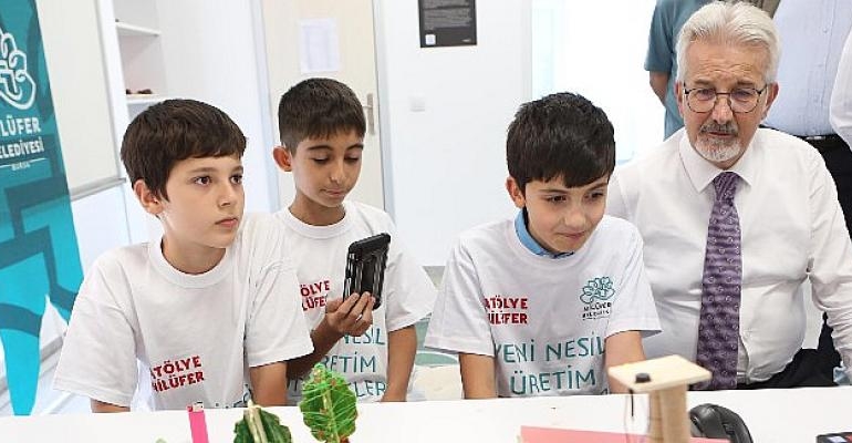 Nilüferli çocuklar iklim dostu projelerini sergiledi