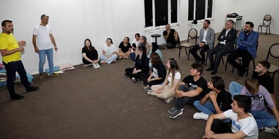 Şehir Tiyatrosu Doğaçlama Spor Eğitiminden Geçti