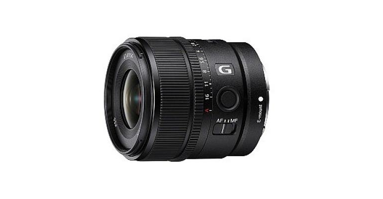 Sony, Geniş Açılı E-Mount APS-C Lens Serisinin   Yeni E PZ 10-20mm F4 G, E 15mm F1.4 G ve E 11mm F1.8 Modellerini Duyurdu
