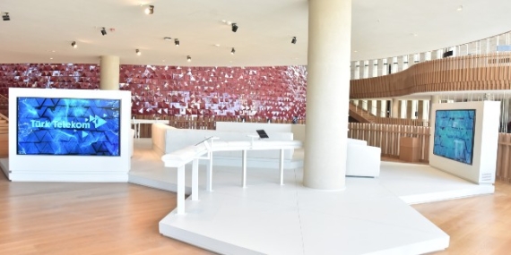 Türk Telekom Lounge   Atatürk Kültür Merkezi’nde  açıldı