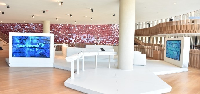Türk Telekom Lounge   Atatürk Kültür Merkezi’nde  açıldı