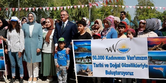 Van Büyükşehir, 50 Bin Vanlı Kadını Tarih ve Doğayla Buluşturuyor