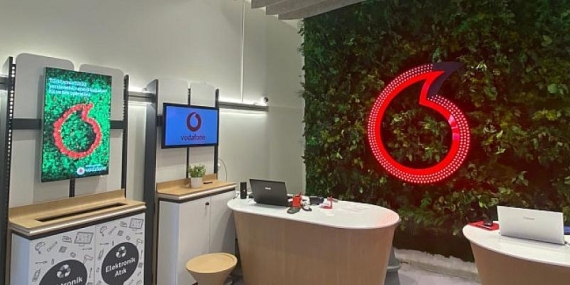 Vodafone Mağazalarında Geri Dönüşüm Seferberliği