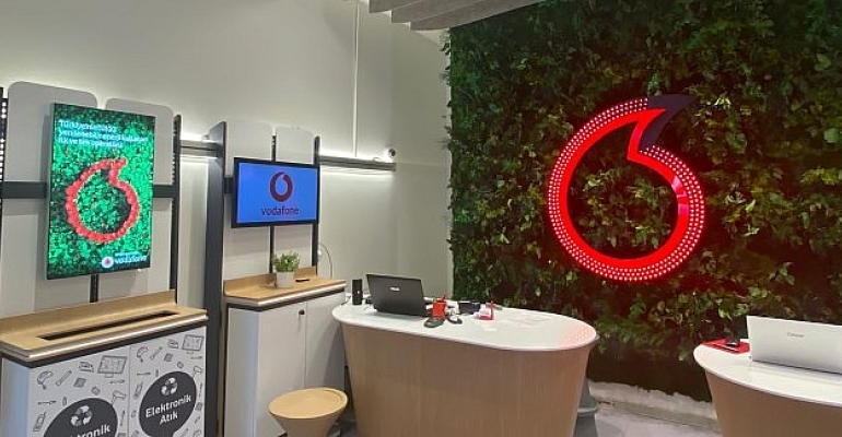 Vodafone Mağazalarında Geri Dönüşüm Seferberliği