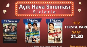 Aydın Tekstil Park’ta Sinema Geceleri Devam Ediyor