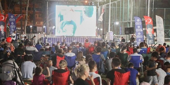 Aydın Tekstil Park’ta Yazlık Sinema Keyfi