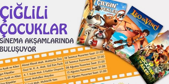 Çiğli’de Sinema Akşamları Başlıyor