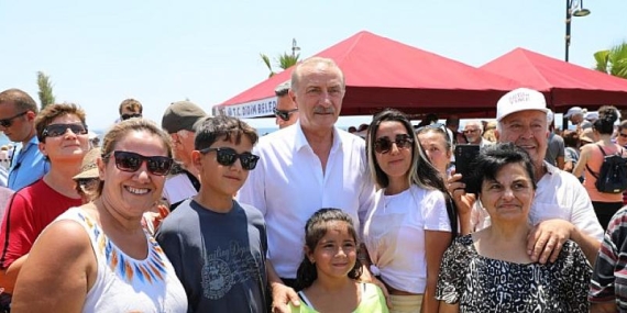 Didim Amfitiyatro ‘da Serhan Asker ve Başkan Atabay’a Yoğun İlgi