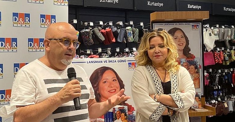 Esra Kazancıbaşı Öztekin Rasim Öztekin’e ithaf ettiği kitabını ilk kez D&R’da tanıttı