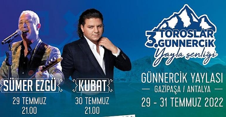 Günnercik Yayla Şenliği için hazırlıklar sürüyor