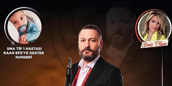 Hüsnü Şenlendirici Konserinin Tüm Geliri SMA Hastası Kaan Efenin Tedavisine Bağışlanacak