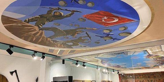 Surlariçi Şehir Müzesi, 20 Temmuz Kıbrıs Barış Harekatı’nı eşsiz tavan resimleriyle yaşatıyor