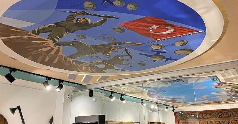 Surlariçi Şehir Müzesi, 20 Temmuz Kıbrıs Barış Harekatı’nı eşsiz tavan resimleriyle yaşatıyor
