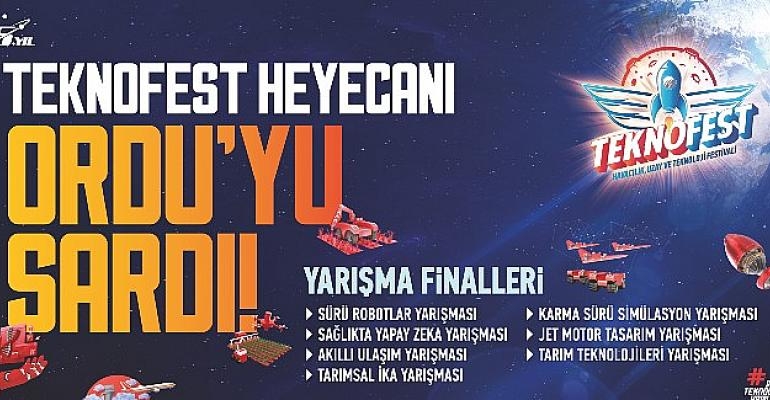 TEKNOFEST Rüzgârı Ordu’dan Devam Ediyor