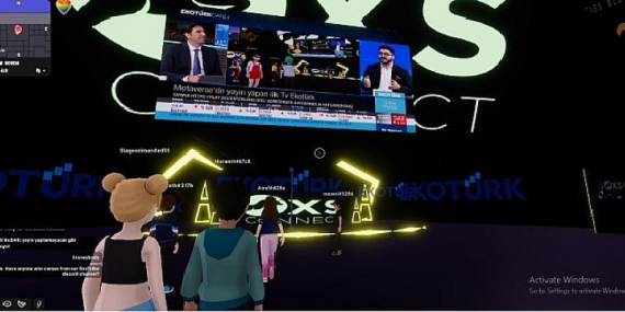 Türk televizyonlarında bir ilk: Metaverse’ten canlı yayın yapıldı!