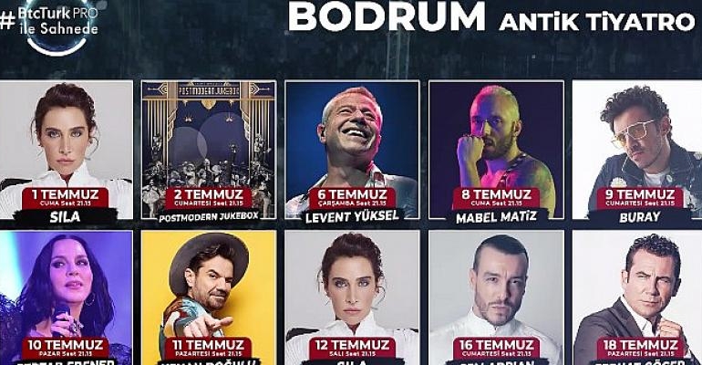Türkiye, BtcTurk|PRO ana sponsorluğundaki ‘Açıkhava Konserleri’nde müzikle buluşuyor!