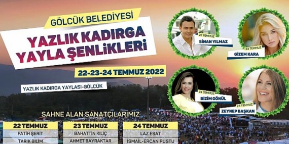 Yıldız İsimler Gölcük Belediyesi Yazlık Kadırga’da