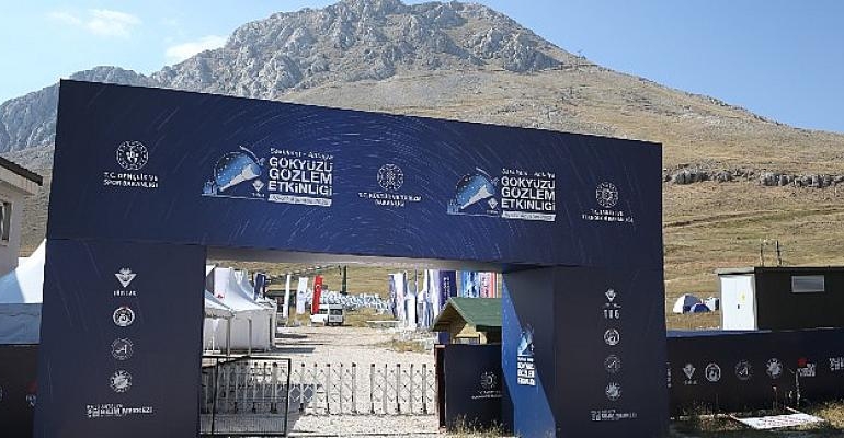2022 Yılı Gökyüzü Gözlem Etkinlikleri’nin Son Durağı Antalya