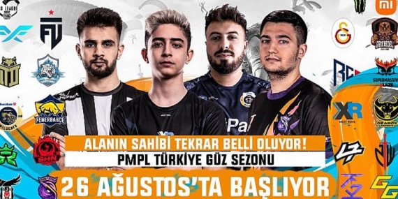 2,8 milyon TL ödüllü 2022 PMPL Türkiye Güz Sezonu’nda heyecan başlıyor