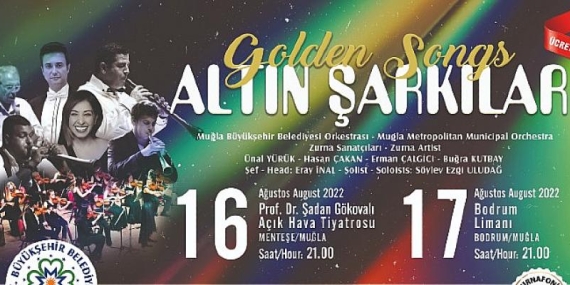 Altın Şarkılar Konseri 16 Ağustos’ta başlıyor