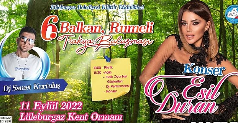 Balkanlar ve Trakya bu etkinlikte buluşuyor!