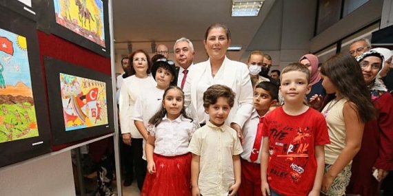 Başkan Çerçioğlu 30 Ağustos Zafer Bayramı Temalı Sergisinin Açılışını Yaptı