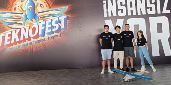 Bursa Yıldırım Mesleki ve Teknik Anadolu Lisesi Feza Takımı TEKNOFEST Finalinde
