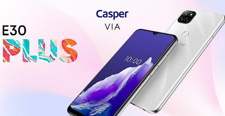Casper’ın Yeni Telefonu  VIA E30 Plus Satışa Çıktı