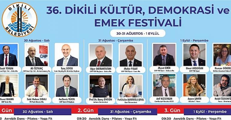 Dikili’de Kitap Günleri ve Festival Heyecanı