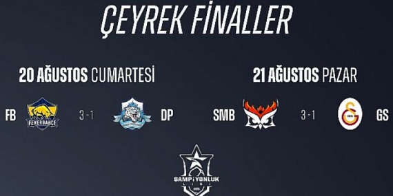 Fenerbahçe Espor ve Papara Supermassive Blaze Yarı Finalde