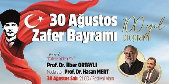 İlber Ortaylı, Gaziemir’de büyük zaferi anlatacak
