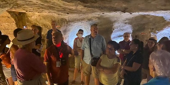 İspanya’dan Gelen Grup Tarihi Kayaşehir’i Gezdi