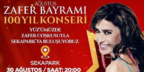 Kocaeli’de Zafer Bayramı coşkusu Yıldız Tilbe ile yaşanacak