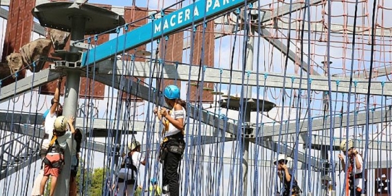 Küçükçekmece Macera Parkları’na Yoğun İlgi 3 Ayda 2700 Vatandaş Ziyaret Etti
