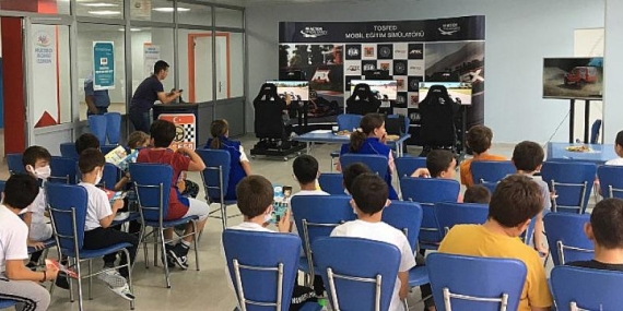 Mobil Eğitim Simülatörü Karadeniz’de
